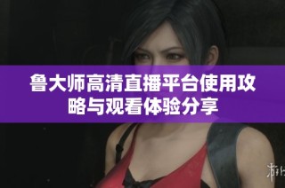 鲁大师高清直播平台使用攻略与观看体验分享